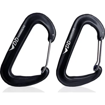 Houpací síť DD Hammocks Karabina Superlight Carabiners - 2 ks