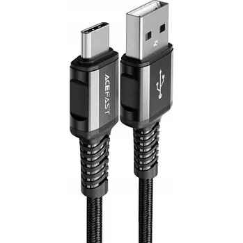 Datový kabel ACEFAST USB kabel - USB Typ C, 1,2 m, 3A, černý (C1-