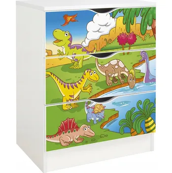 Komoda Komoda Leomark 60 x 42 x 78 cm bílá