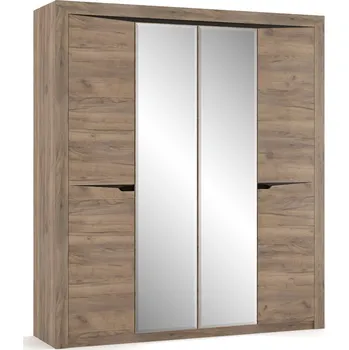 Šatní skříň VerDesign CELEST šatní skříň, wenge/dub tabaco