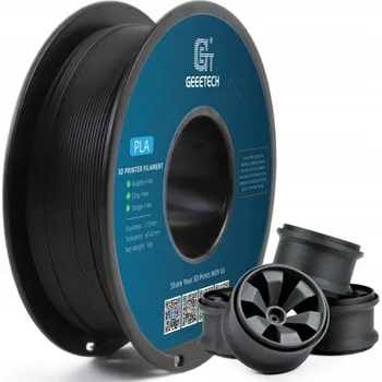 Filament GEEETECH PLA filament-CF CARBON ČERNÝ 1KG