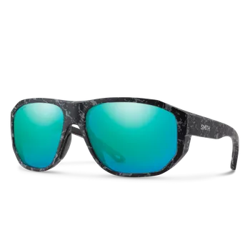 Smith Optics Outrigger (CP) Varianta: Outrigger Matte Ash Marble ChromaPop Polarized Opal Mirror