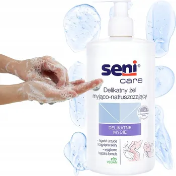 Koupelová kosmetika Seni Care Mycí a promašťující Gel 500 ml