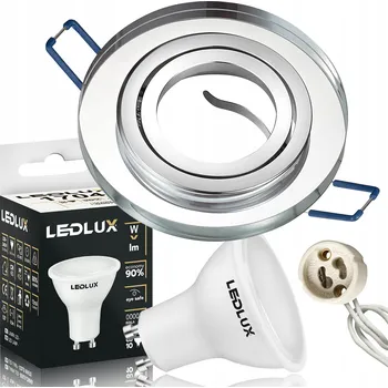 Žárovka Halogenové stropní svítidlo LED Otočné + Žárovka GU10 LED 5,5W 3 BARVY