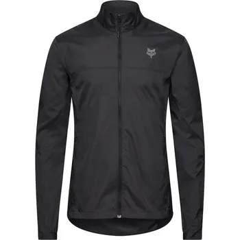 Cyklistická bunda Pánská cyklo bunda FOX Ranger Wind Jacket Black - M