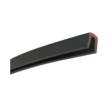 Stavební profil Lemovka černá U profil EPDM - 17 x 14.5 / 8.5 x 12 mm