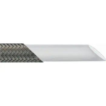 Plynová hadice Vysokotlaká hadice s nerezovým opletem CHEMITEC PTFE 1X - d/D = 8/11 mm
