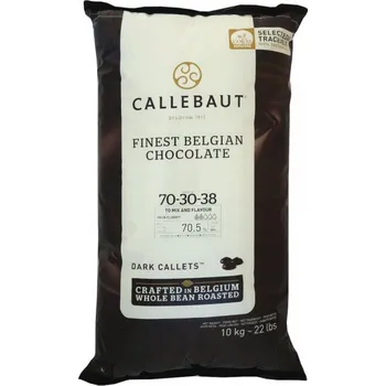 Potravina Callebaut Čokoláda Callebaut hořká 70-30-38NV 70,5% kakao, 10 kg