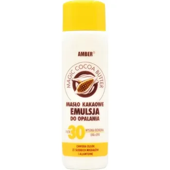 Přípravek na opalování Amber emulze na opalování s filtrem 30 200 ml