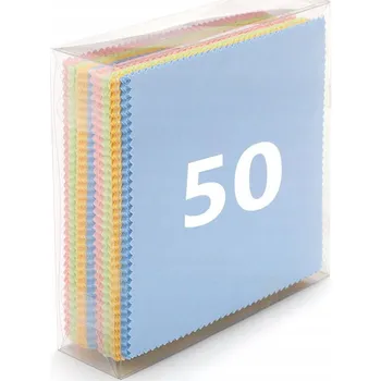 Utěrka HADŘÍK na brýle 14x17cm - 50 Ks Mikrovlákno MIX BAREV na brýle