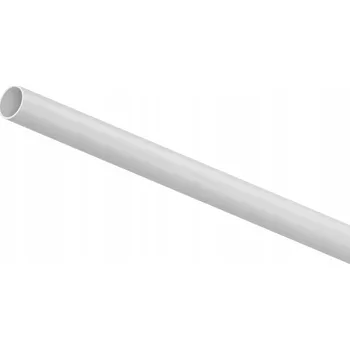 Věšák Trubka tyč do šatní skříně na nábytkové oblečení 16 mm x 1,5 BÍLÁ 148 cm