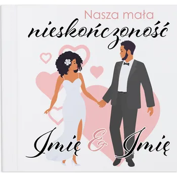 Svatební dekorace SVATEBNÍ ALBUM Bílá Kniha Hostů Svatba Svatební Hostina Naše Malá Nekonečnost