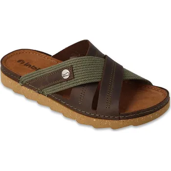 Pánské pantofle Pánské kožené pantofle INBLU 158M023 Velikost: 43