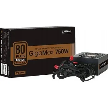 ZALMAN Napájecí zdroj GigaMax 750W 80+ BRONZE EU ZM750-GVII