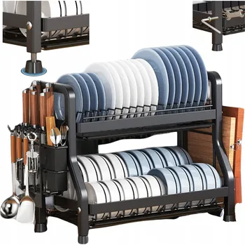 Odkapávač na nádobí Odkapávač (sušák) NOCZI 53 cm x 26 cm x 41 cm