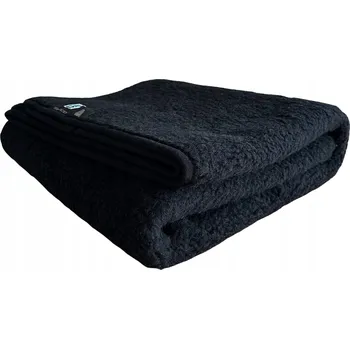 deka Deka Poszyte vlna 160 cm x 200 cm černá
