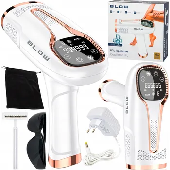 Epilátor Depilátor Blow IPL bezbolestný s chlazením Ice Cool, 9 úrovní výkonu