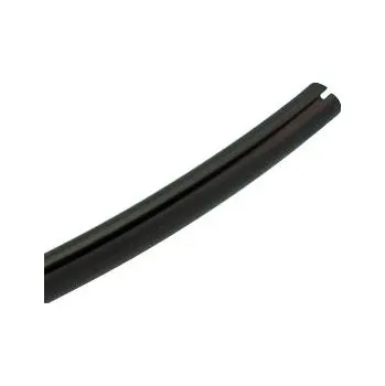 Stavební profil Pryžový profil EPDM kruhový s drážkou - 6 mm