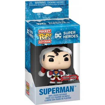Figurka Funko POP Keychain: DC Holiday- Superman(WMT)