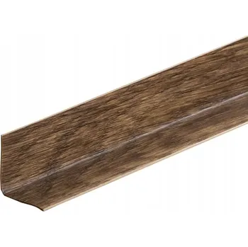 soklová lišta Lišta Cezar PVC 24 x 28 délka 500 cm dub