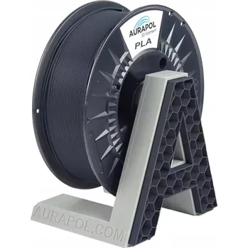 Filament AURAPOL PLA 3D Filament Černo-šedá Šedá 1 kg 1,75 mm