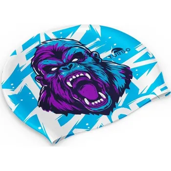 Plavecká čepice Plavecká čepice pro dospělé Silikonová Turbo modrá