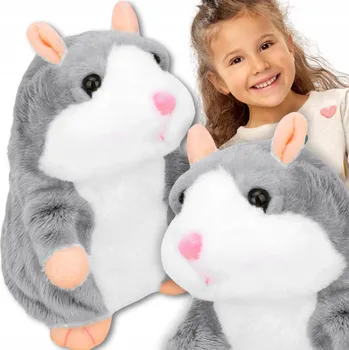 plyšák KŘEČEK INTERAKTIVNÍ MLUVÍCÍ PŘEDŘEZÁVAJÍCÍ HRAČKA PLYŠOVÁ HRAČKA ZÁBAVNÝ 3+