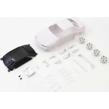 RC náhradní díl Kyosho Bodyshell Skyline GT-R R32 Gr.A Mini-Z + 4WD Rims (White Body) - expresní doprava