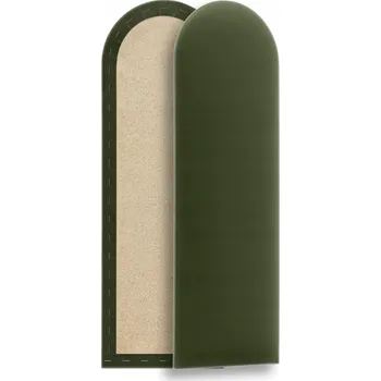 Obraz Čalouněný Panel Velur Plot 20x80 Khaki Dětský pokoj Ložnice Obývací pokoj