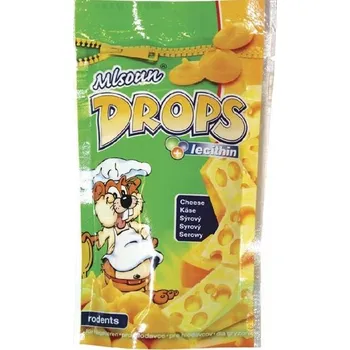 Krmivo pro hlodavce Drops SÝROVÁ pamlsek křečka, prasátka, hlodavce