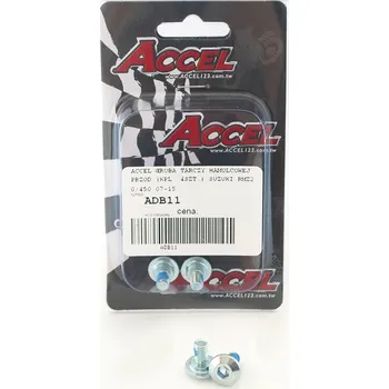 Brzda pro motocykl ACCEL šrouby předního brzdového kotouče (sada 4ks-M6) SUZUKI RMZ 250/450 '07-'16