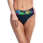 Spodní díl plavek Sumba K1101 černo-zelený - Fantasy L