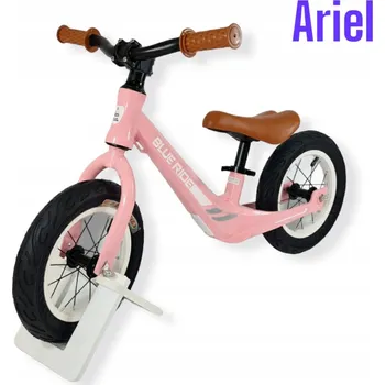 Odrážedlo Odrážedlo BMT010 nafukovací kola + TYČ Růžové