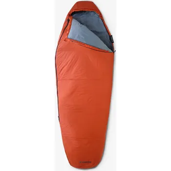 Spacák SIMOND Turistický spací pytel MT 500 10 °C S KAŠTANOVÁ|ORANŽOVÁ