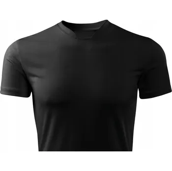 Dámské tričko Prodyšné funkční sportovní tričko na trekking, do posilovny, černé, velikost L