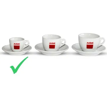 Espresso šálek 80ml Musetti s podšálkem