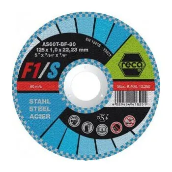 Pilový kotouč Řezný kotouč Reca - dělicí kotouč F1/Steel na ocel - 150x1.6 mm