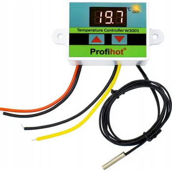 ELEKTRONICKÝ TERMOSTAT REGULÁTOR TEPLOTY 12V