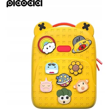 Městský batoh PICOCICI Malý dětský batoh na cesty K16 žlutý