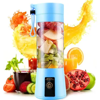 1Mcz HP-3 Mixér Smoothie Maker 380ml, modrý