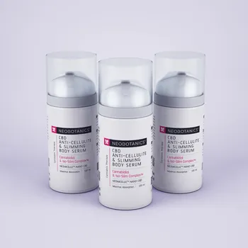 Celulitida a strie Neobotanics CBD Anti-Cellulite & Slimming Body Serum tělové sérum pro péči o pokožku se sklonem k celulitidě 3x100 ml