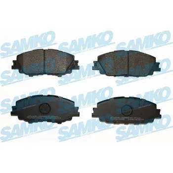 Brzdová destička Sada brzdových destiček, kotoučová brzda SAMKO 5SP2271