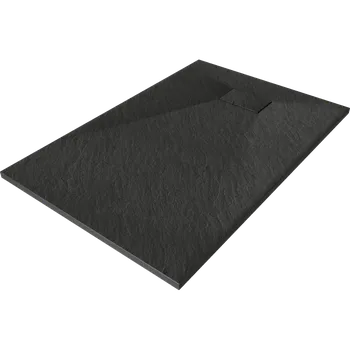 Mexen Hugo obdélníkový sprchový kout SMC 80 x 70 cm, černý - 42707080 Obdélníkové sprchové vaničky