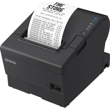 Pokladní tiskárna EPSON TM-T88VII/ Pokladní tiskárna/ USB+serial+Ethernet/ Černá/ Včetně zdroje