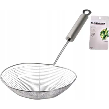 Naběračka Naběračka děrovaná cedník sítko na cezení těstovin knedlíků 41cm Fackelmann