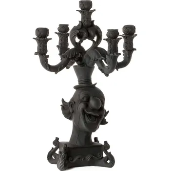 Svícen Dekorativní svícen Seletti Burlesque 14872.NER černá 99X