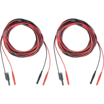 Metrel A 1619 sada bezpečnostních měřicích kabelů banánková zástrčka 4 mm banánková zástrčka 4 mm černá, červená 1 ks