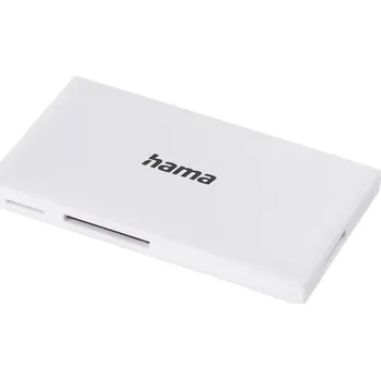 Čtečka paměťových karet Hama USB 3.0 multi čtečka karet SD/micro SD, CF, MS, bílá