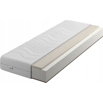 Matrace Pěnová Matrace 80x200 x16 cm, kokosová podložka , latex, H2 / H4 , 7 zón