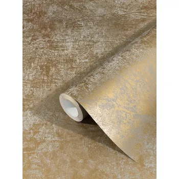 Tapeta Vinylová tapeta na flizelině Marburg 53126 zlato-stříbrná 0,53 x 10,05 m